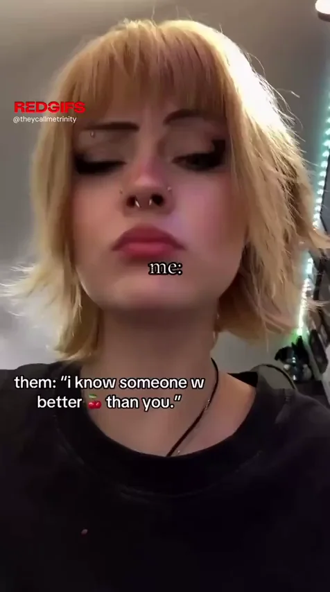 Goth TikTok Slut Brags She's the Best 😈🍒