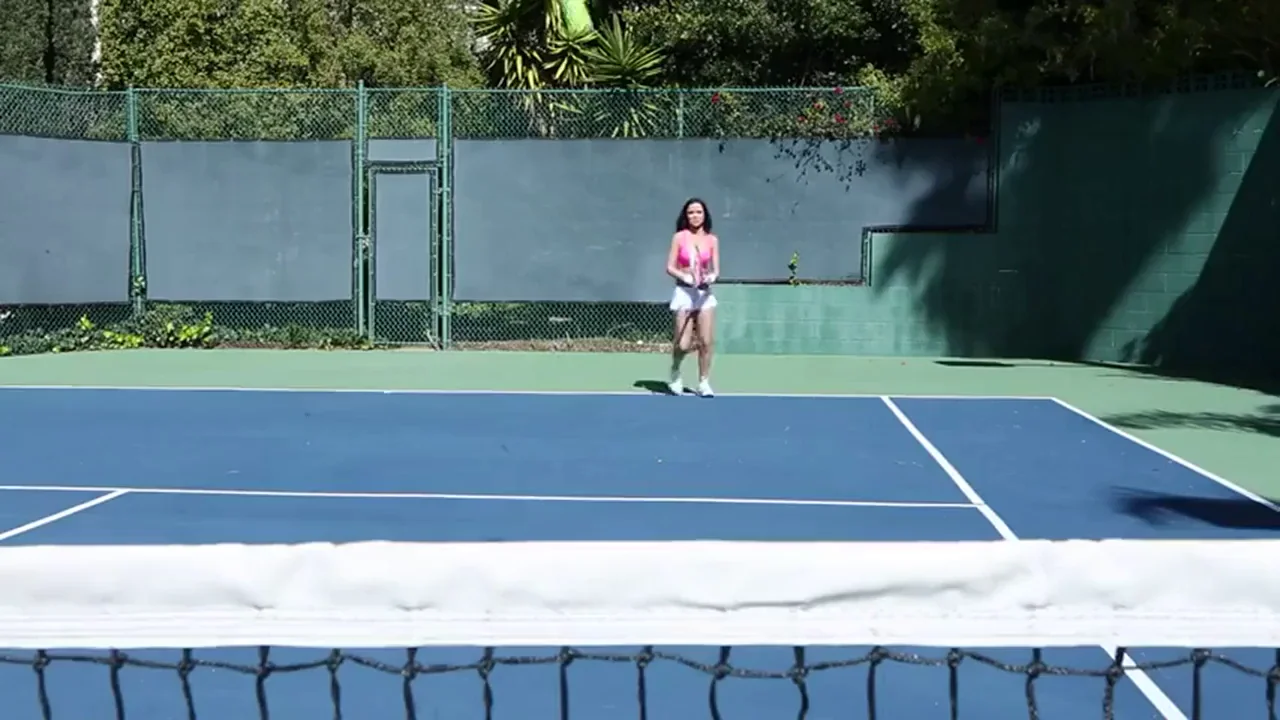 Dillion Harper's Tennis Tease: Set Point Slut Strip