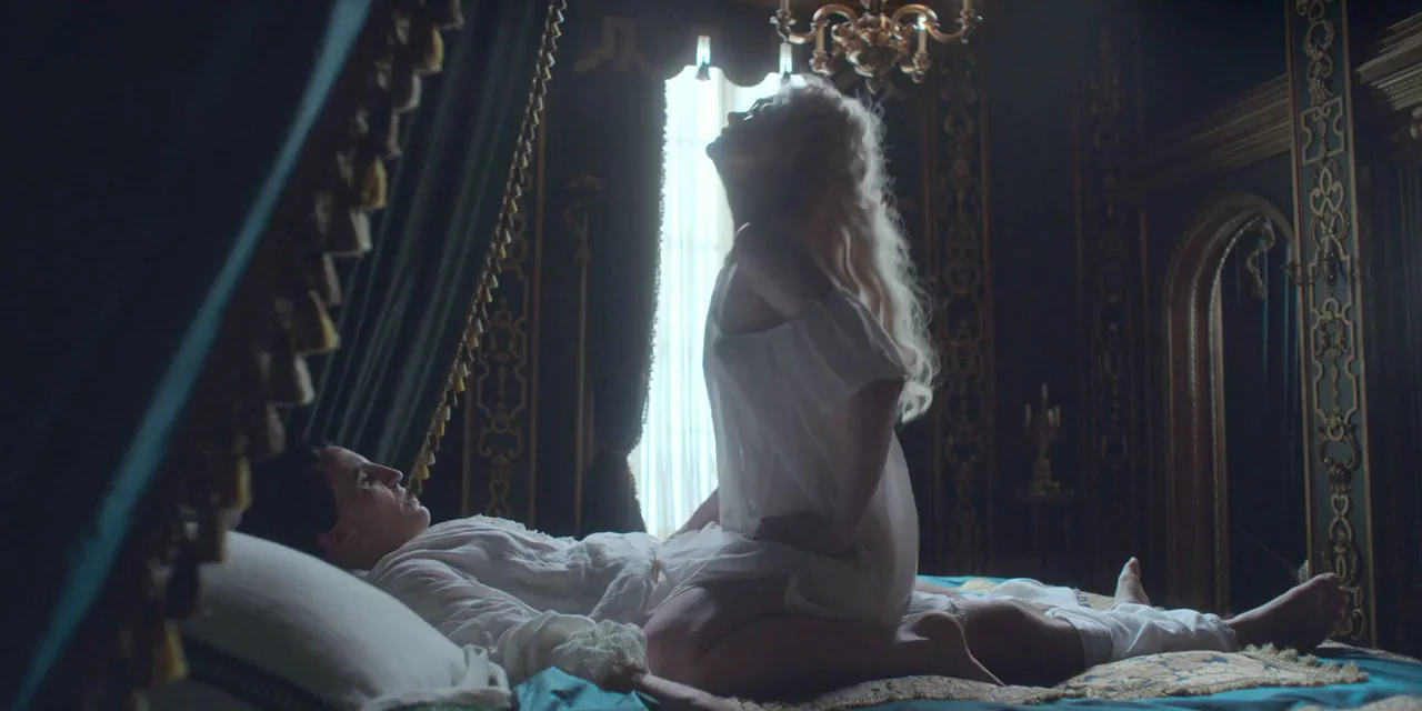 Elle Fanning's Sheer Nightie Tease in The Great S3E10 🔥👗