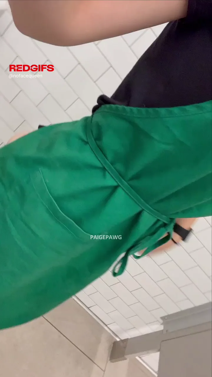 Hot Nurse Slut Flashes Her Juicy PAWG Ass in Tiny Thong at Work