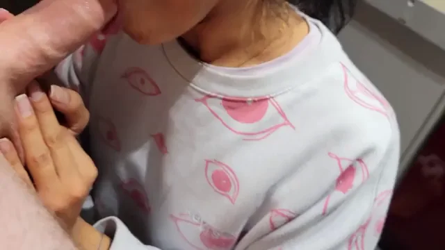 Latina Slut Worships Massive BWC in Kitchen 💦🍆👅