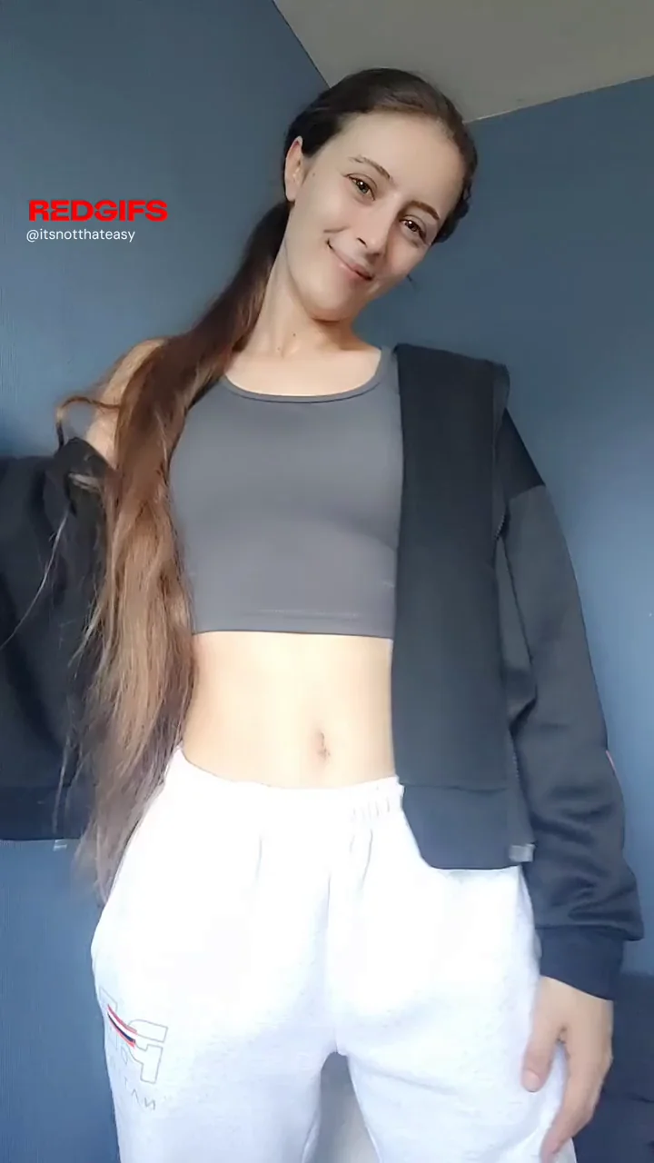 Quick Nude Tease: Cute Slut Drops Clothes Fast 😈🔥