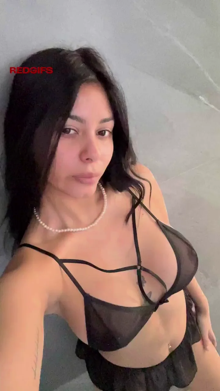 Your Naughty Latina Slut in Sheer Lingerie 😈🔥