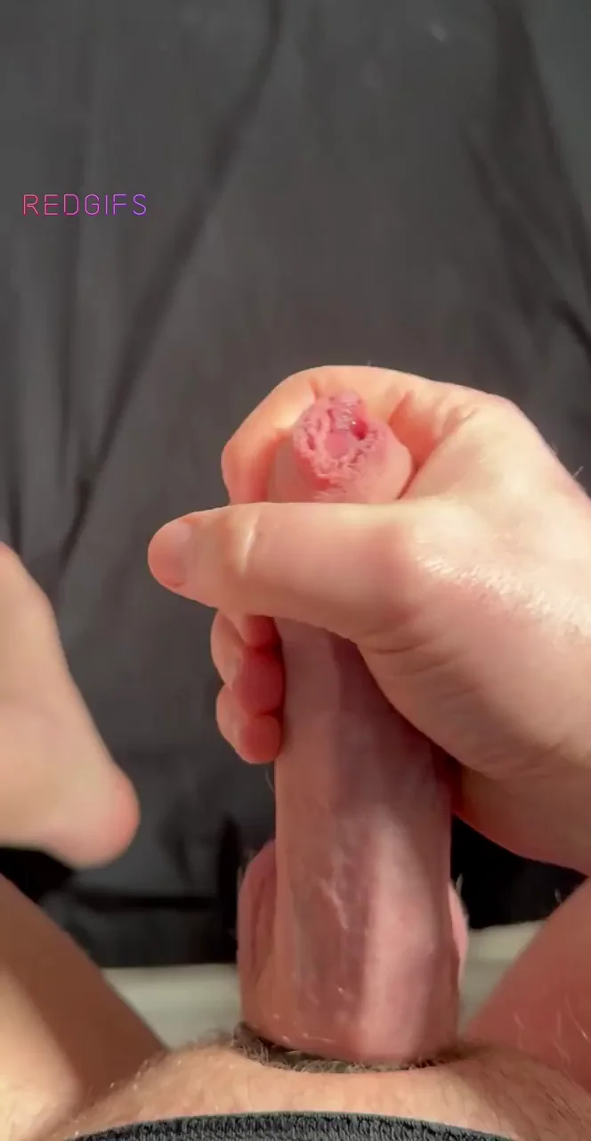 Draining my dick on fat cock Friday