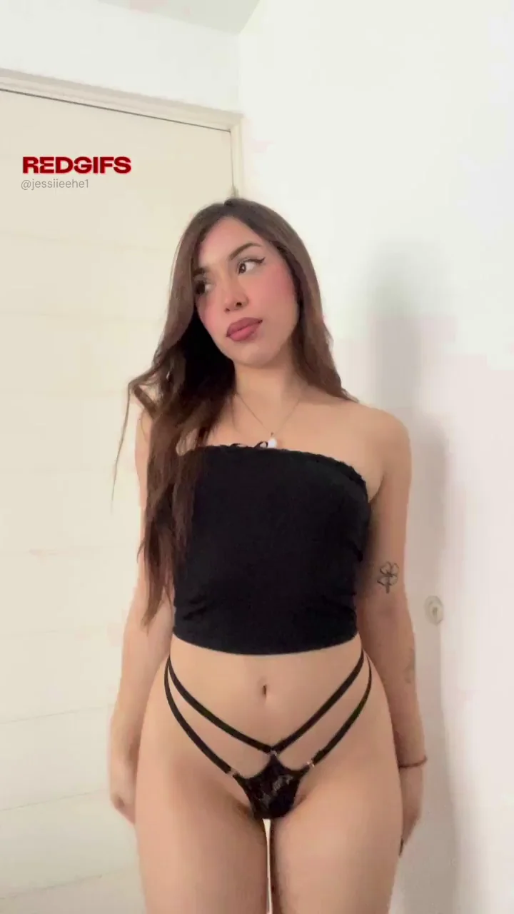 Tiny AA Tits Tease: Cutest Brunette Slut Shows Off 😍🍒
