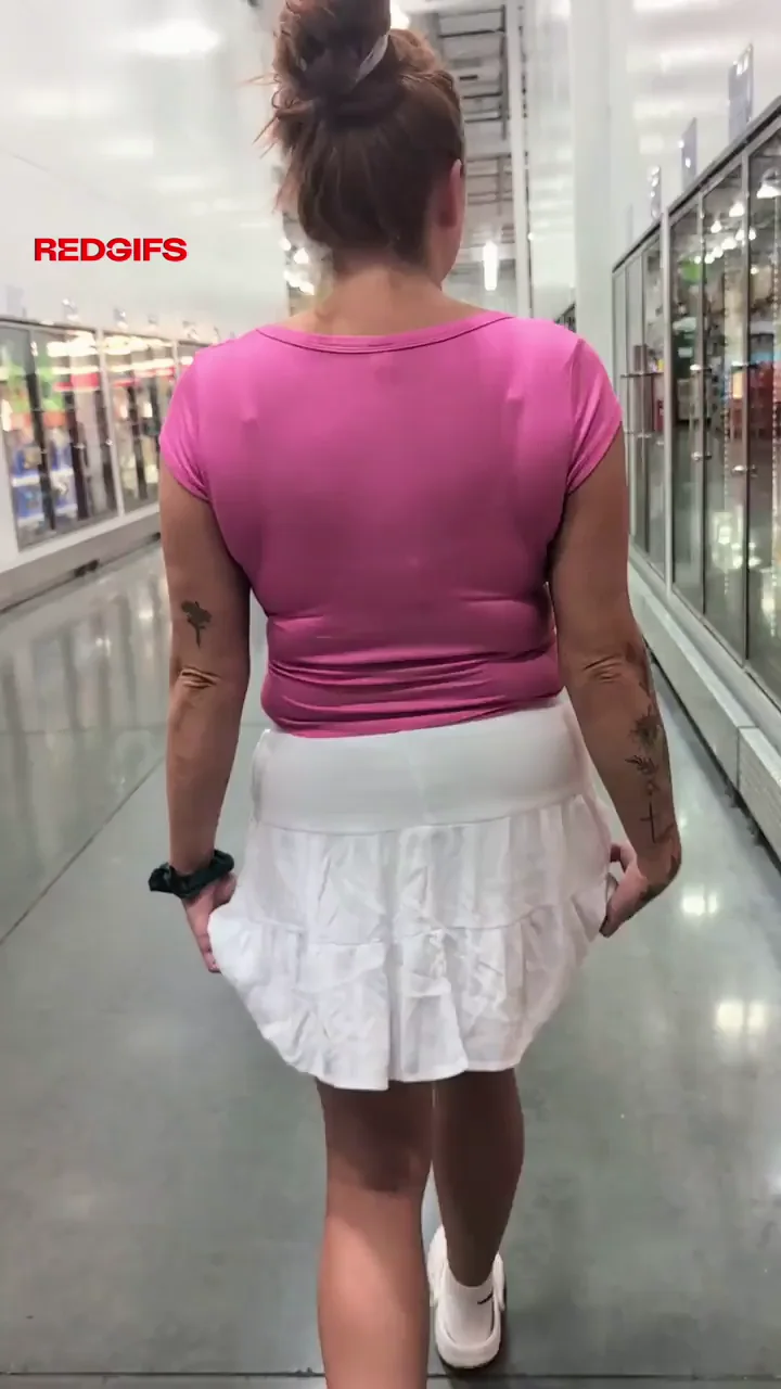 I never wear panties out and about...