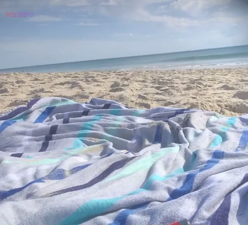 🏖️ CFNM Beach Tease: 2 Clothed Sluts, Naked Dude & Horny Cattle Dog 🐶🍆