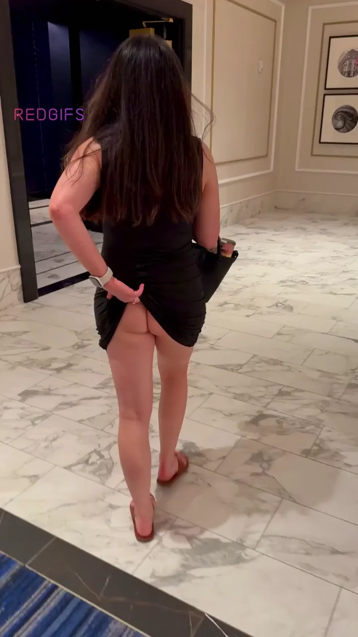 Flashing my ass in the casino. Then I heard people coming