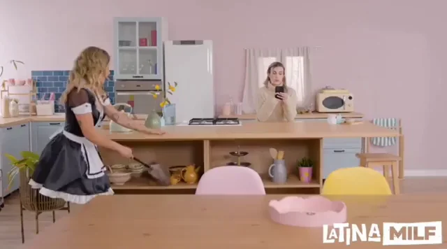 Maid Slut Hunts for Her Juicy Ass