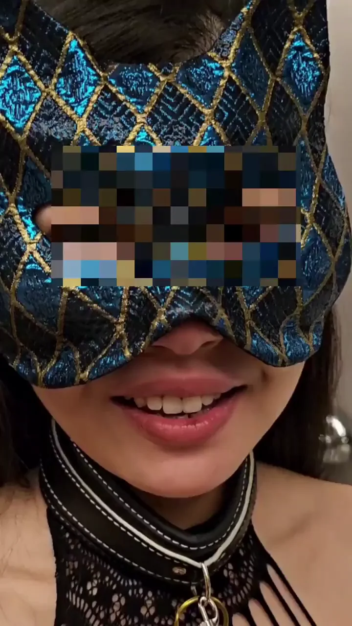 She takes a load on her tits. Just as she asked.