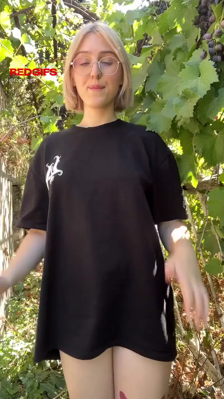 Blonde Tease Taunts: Staring at My Clamped B-Cups or Tits?