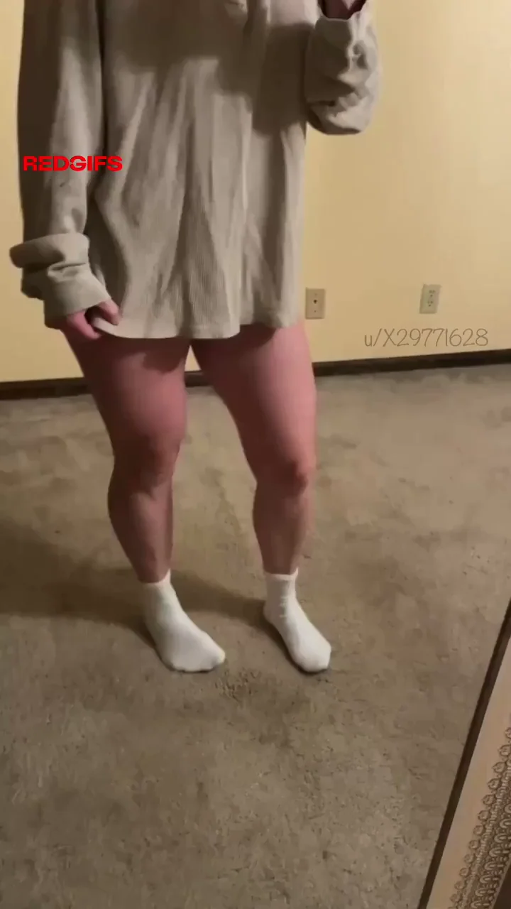 Revealing my fit body under my baggy clothes :) 24F
