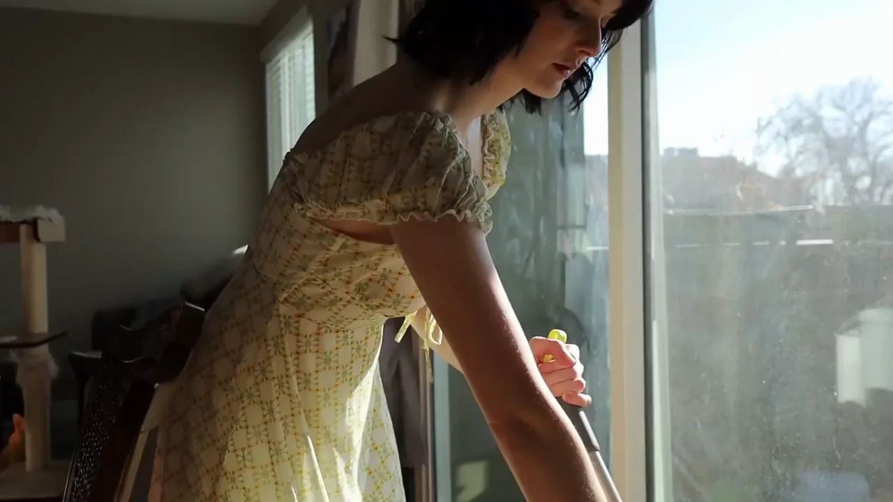 🔥 Freeuse Maid Cleans with Her Slutty Holes 💦