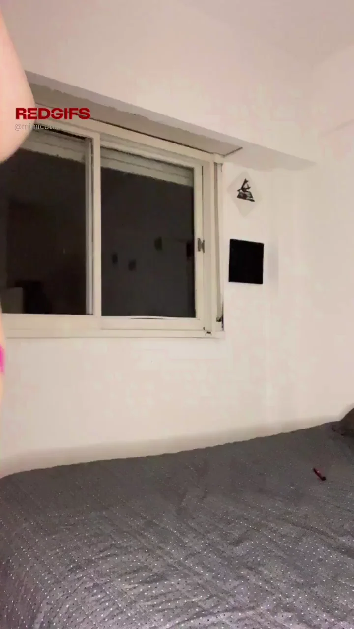 Juicy Latina Teen's Phat Ass Tease in Thigh-High Socks