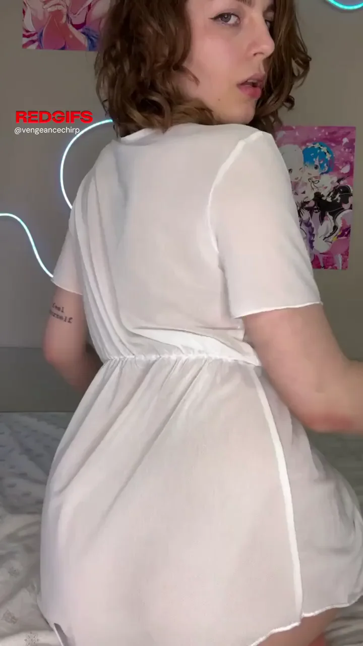 🍑 Petite Teen's Fuckable Bubble Butt Tease from Behind 🔥