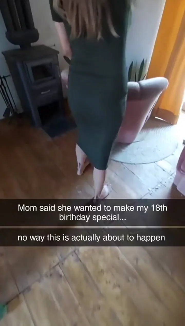 Mom's Juicy Ass Rides Son's Cock for 18th Bday 🍑🍆💦