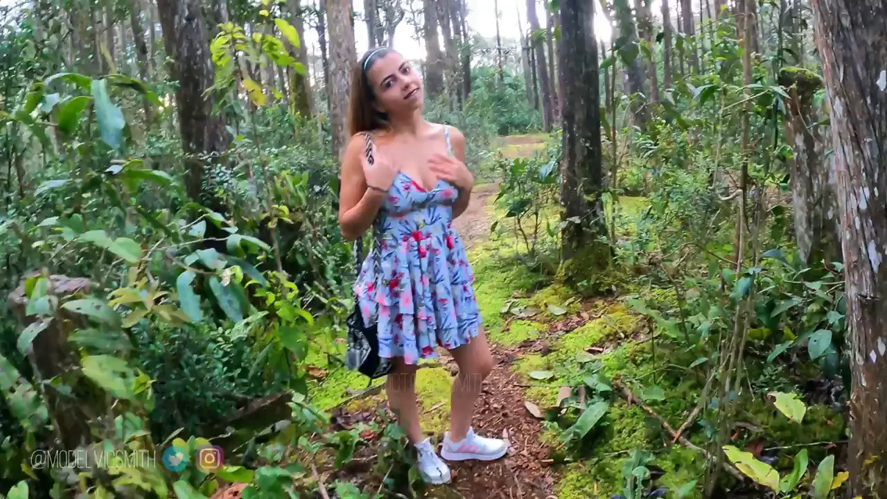 Taboo Walking through the woods with my StepBrother after Suck his cock i sit on it