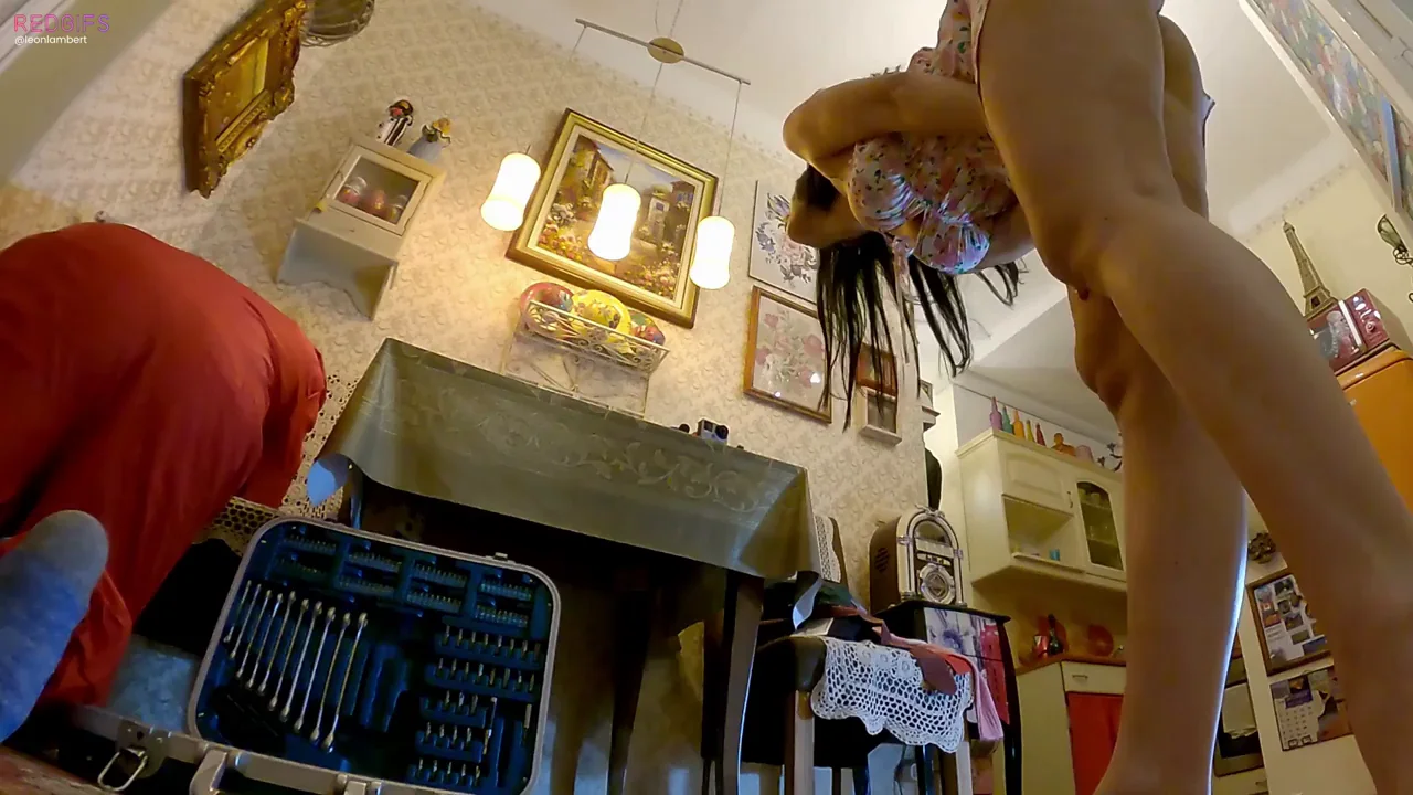 Cumming for the MILF femdom all natural big ass big tits horny housewife as a(n) (un)lucky plumber multiple times with ruined orgasms