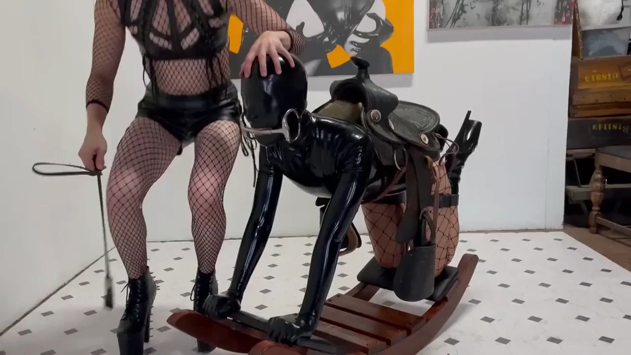 My latex pony