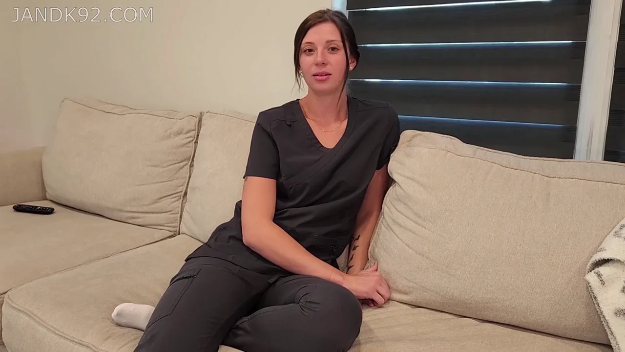 Nurse Sis Drains Step-Bro's Massive Balls Dry