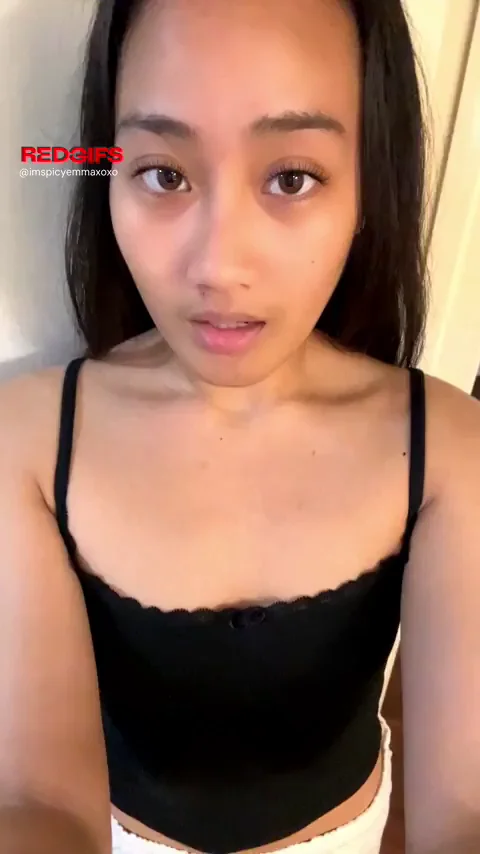 Petite Asian Tease's Perky Nipples Beg for Naughty Bites