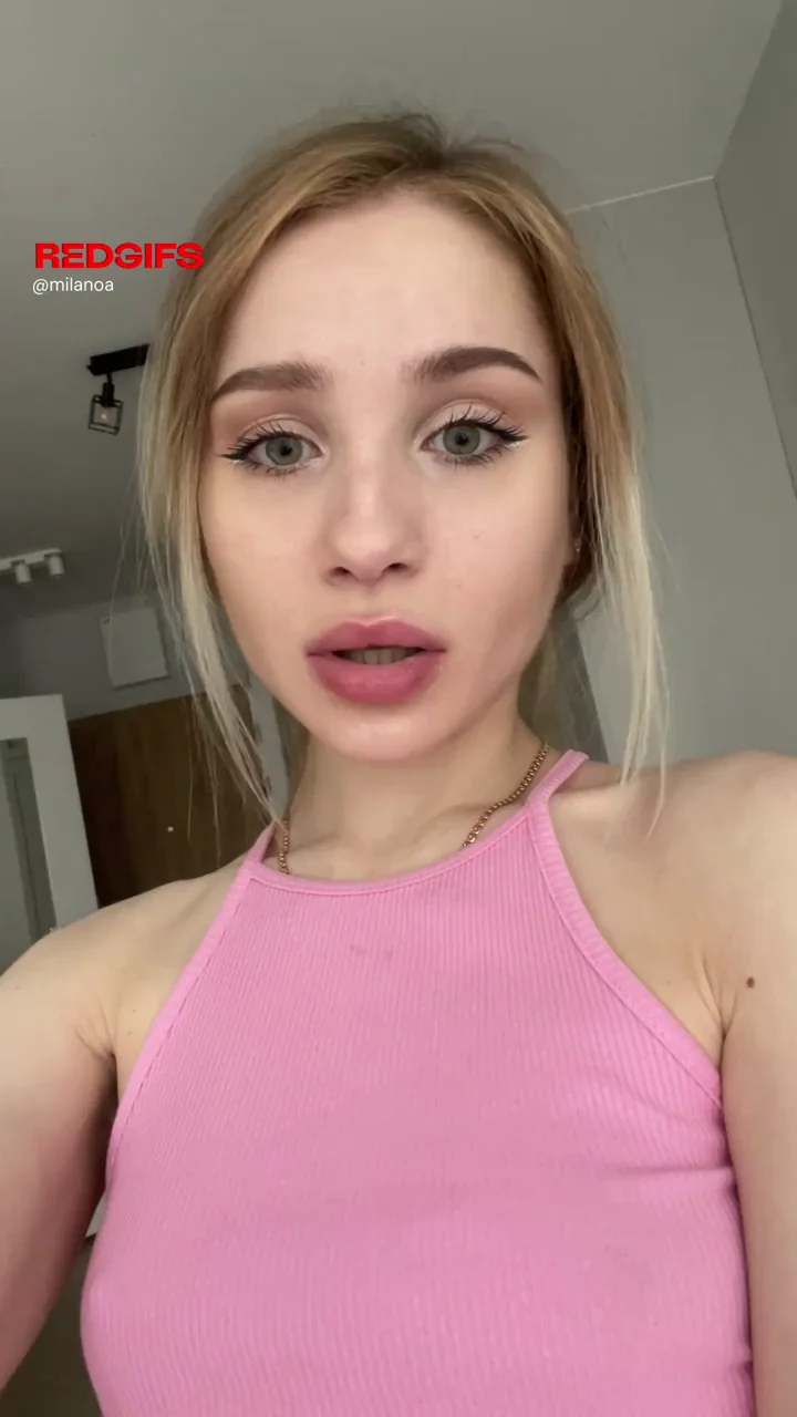 Petite Blonde Teen's Wild Ahegao Tongue Slut Show 😛💦