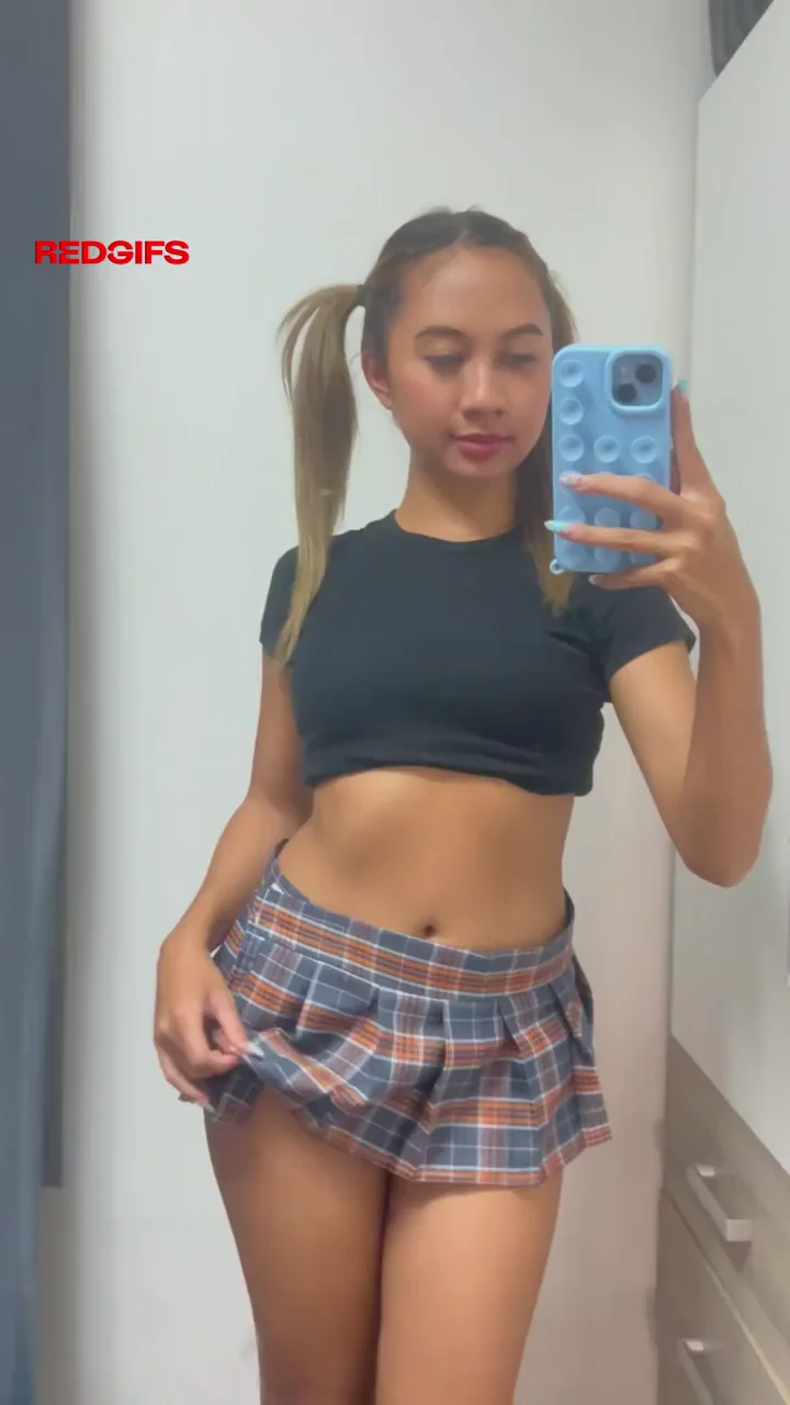 Bored of Being Good 😈 Switched to Slutty Schoolgirl Tease 💋