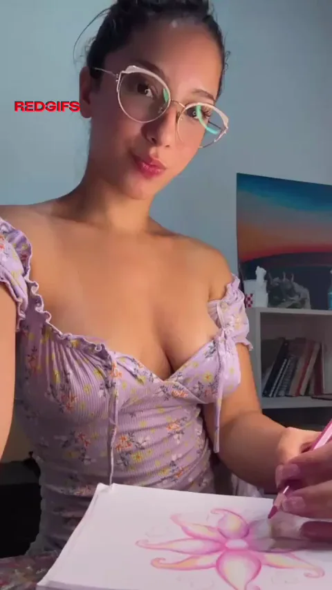 Be Honest: Tits or Eyes? 😏🔥 Downblouse Tease