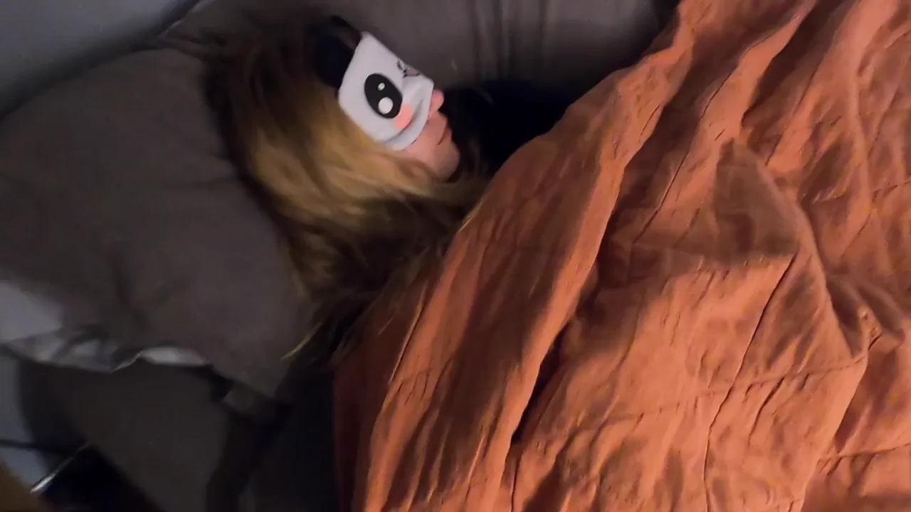 Roomie Fills My Teen Pussy with Cum While I Sleep 😴💦 Freeuse Creampie Slut