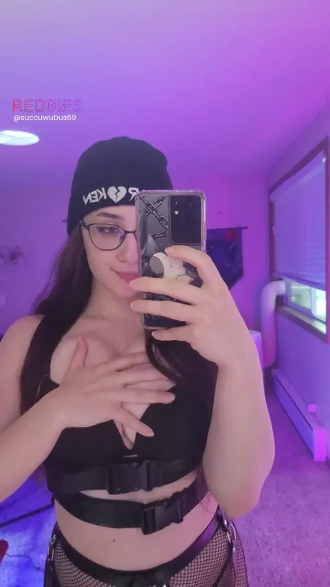 my goth tits are so squeezable