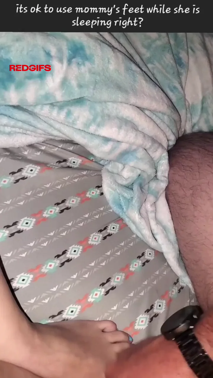 Mom was sleeping