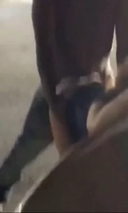 Hood Thug Slams College Slut's Throat in 15 Sec Glory
