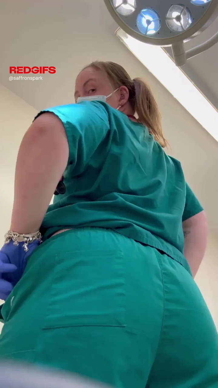 Nurse's Shaved Pussy Tease: Dream While You're Under