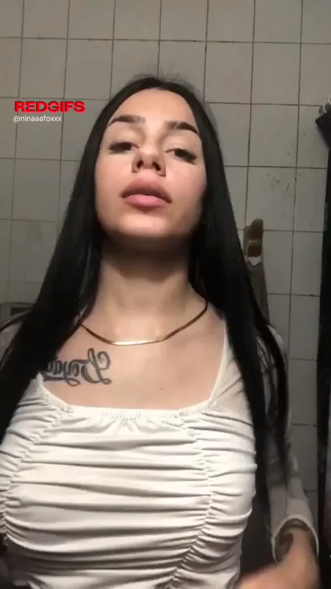 Latina College Slut Begs Older Daddies to Keep Her Top Off Forever