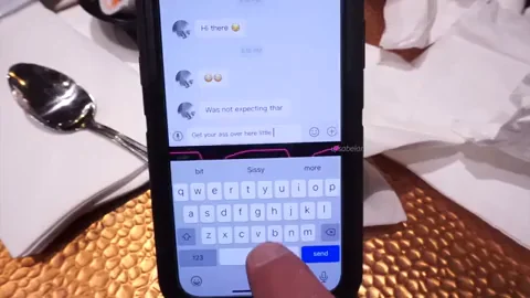 A vibrator, an app, a Master to control the parameters.. Playing in public.. Holding the Moan... [OC]
