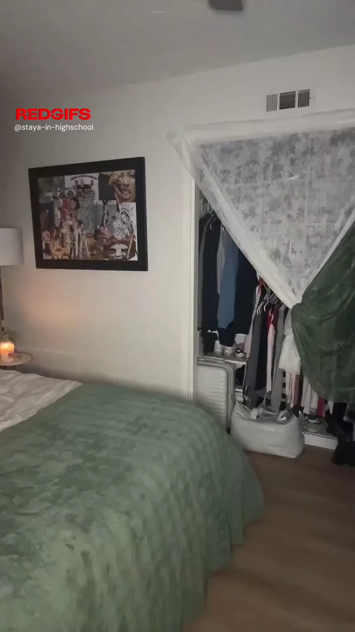 Halfway naked before I realized someone was recording