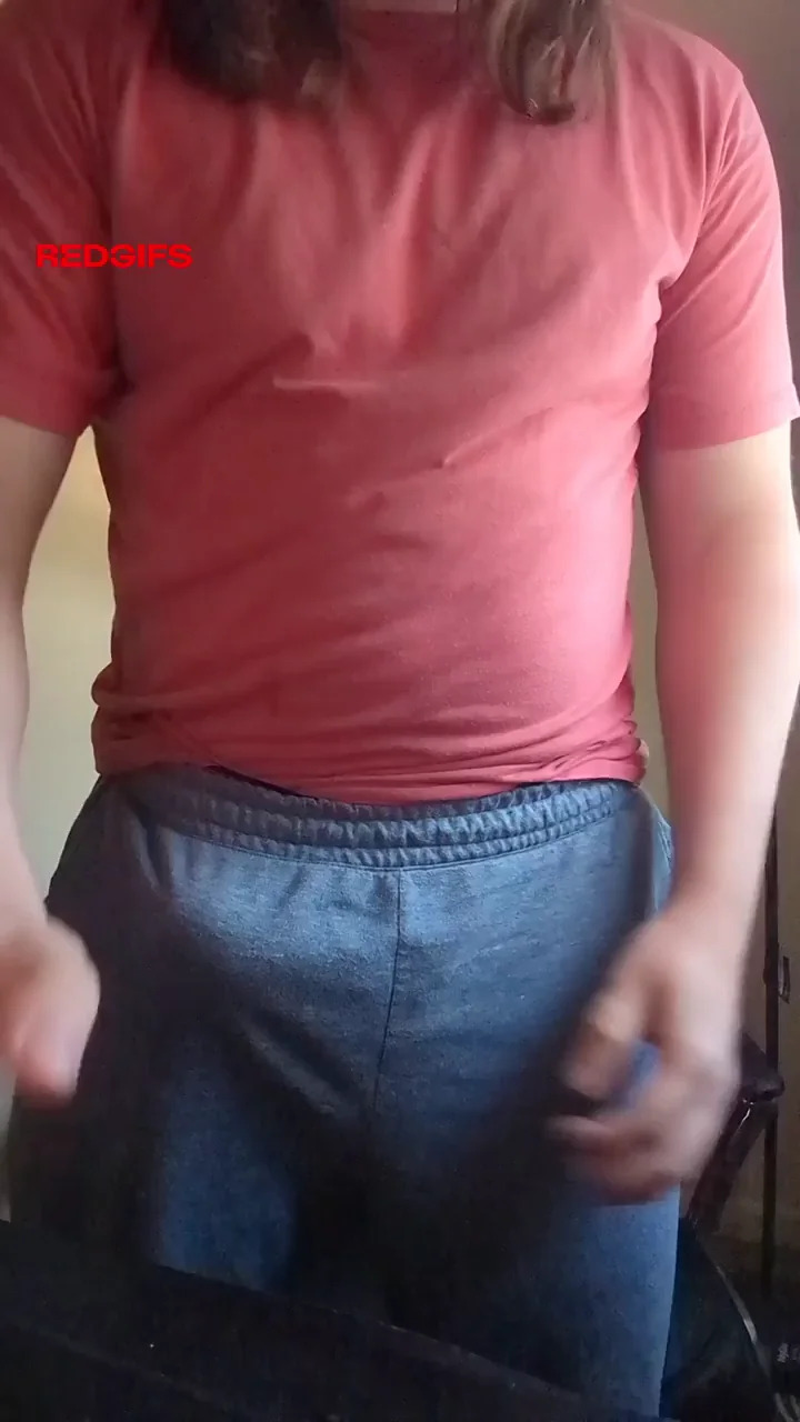 26yo Stud Pulls Out His Thick Cock For Some Fresh Air Stroke