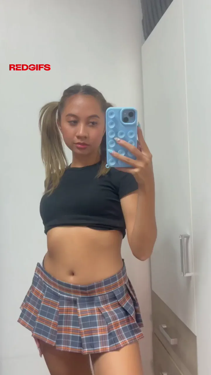 skirt said stay in and flirt with the mirror