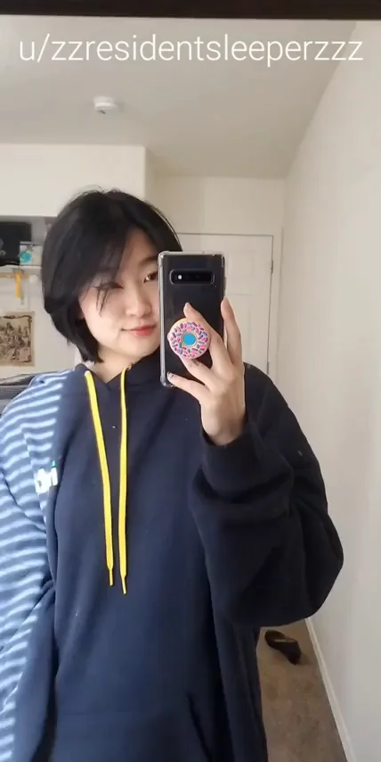 Want to see what's under my hoodie?
