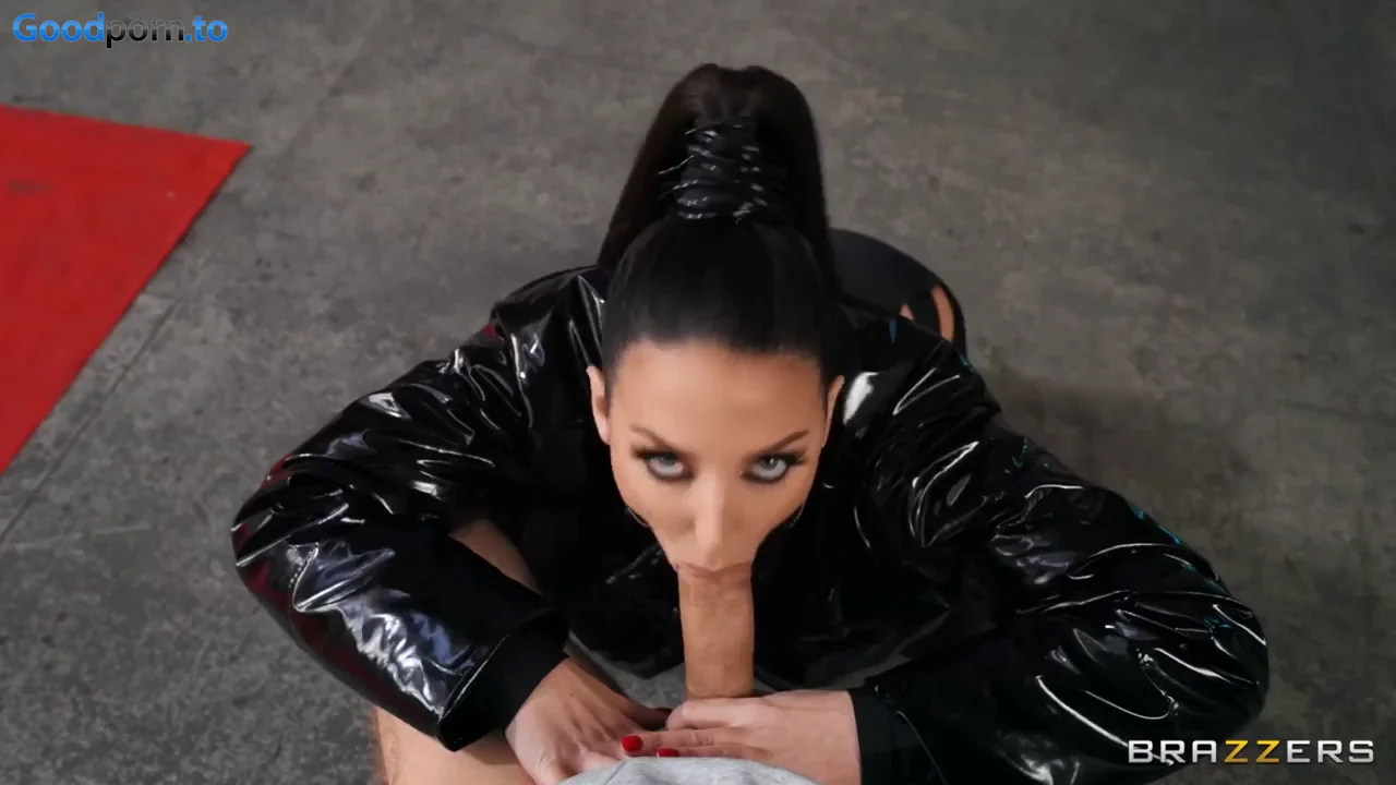Angela White's Sloppy Deepthroat Cock Worship