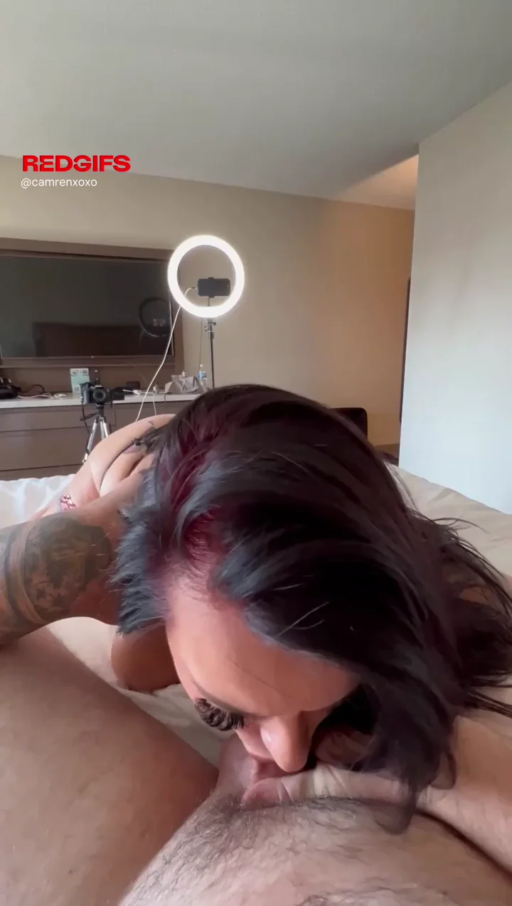 Eye contact during a blowjob is key