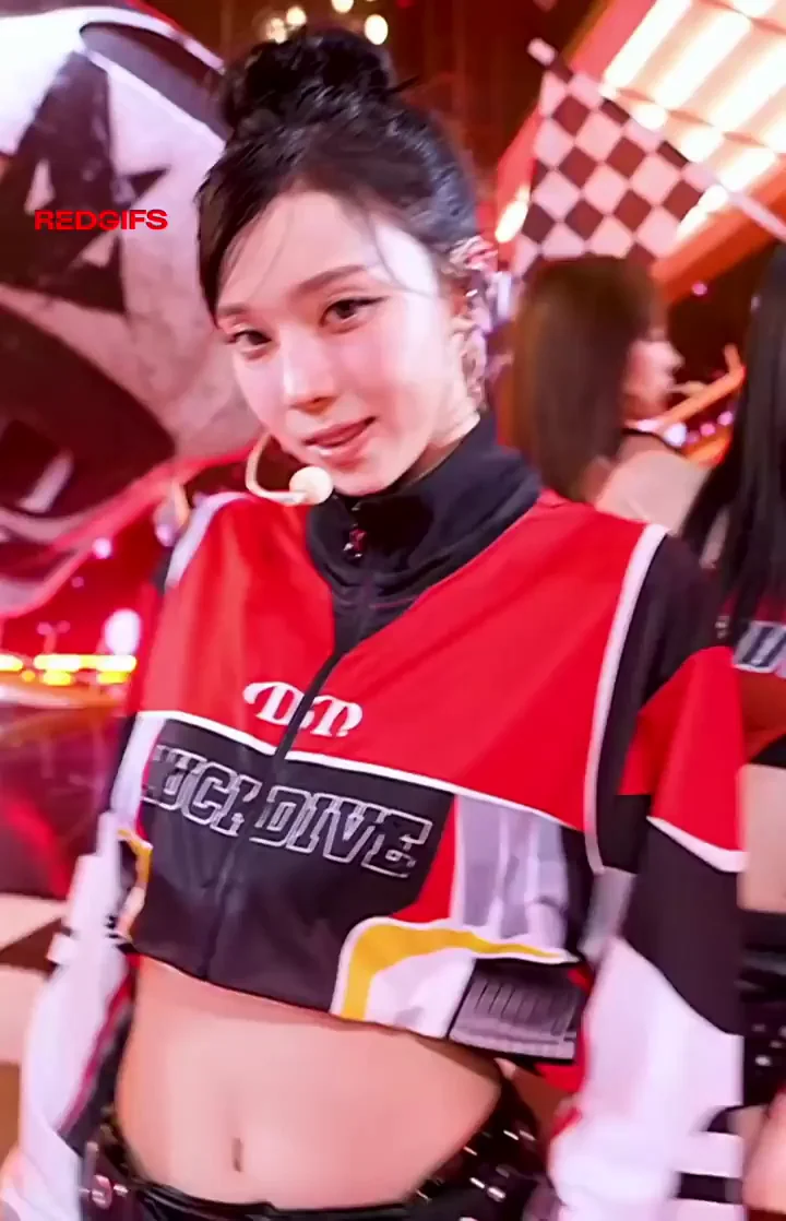 🔥 aespa Winter's Slutty Racing Crop Top Dance Tease 💦
