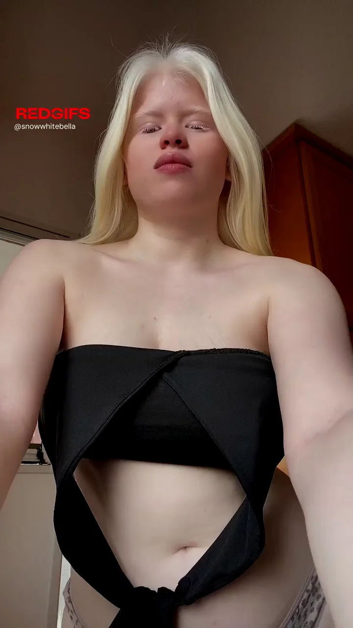 Meet my albino tits that are saggy