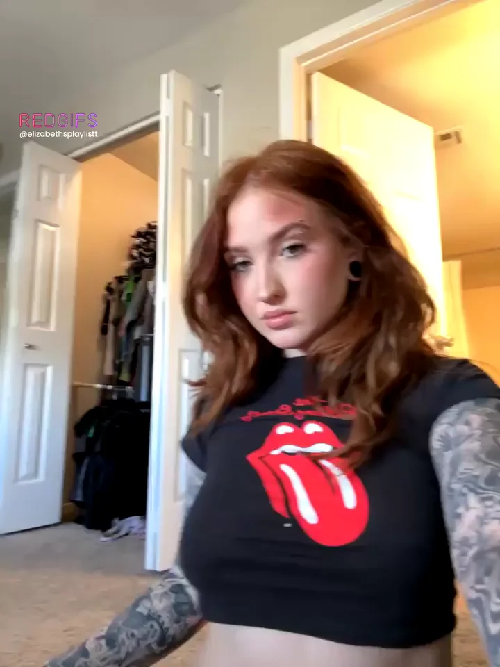 Redhead Tattoo Slut's Secret Indulgence Tease