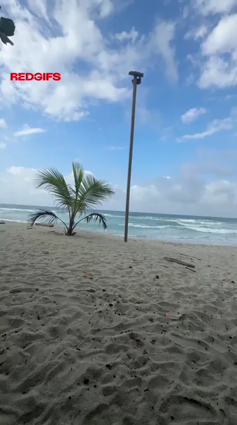 🌴 Nutting Deep in This Beach Fuckdoll Slut? 💦🏖️