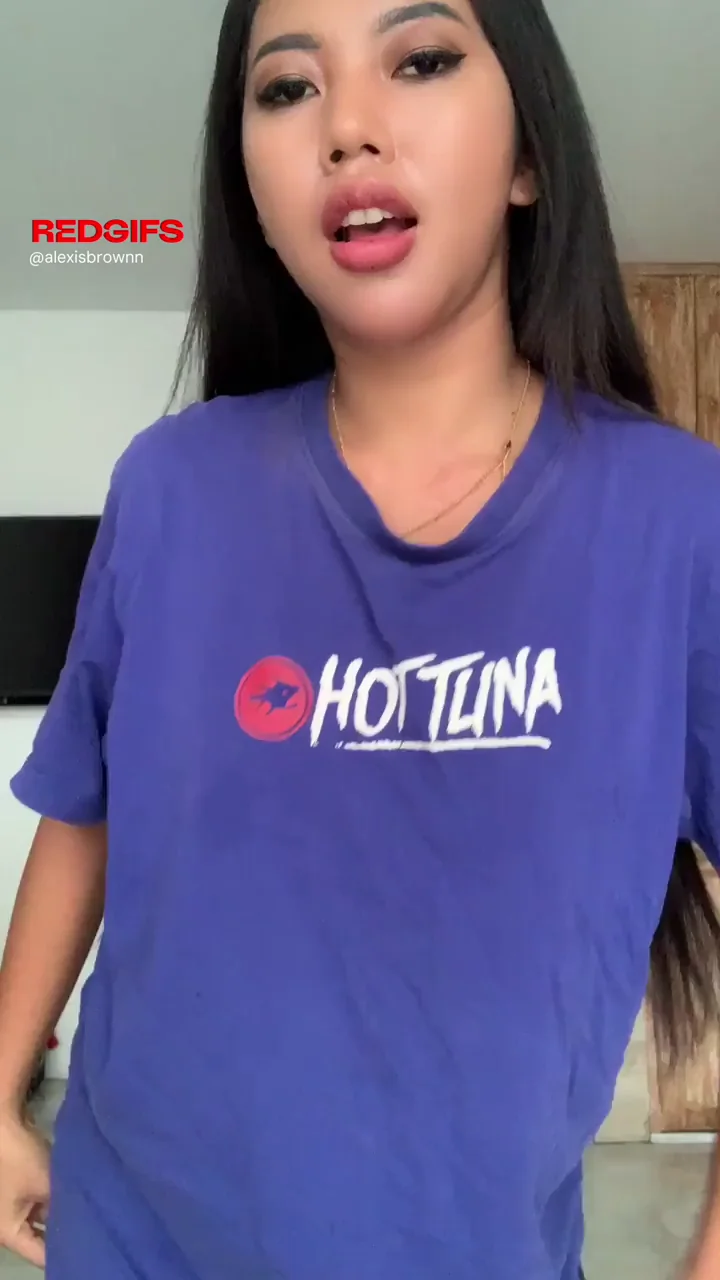 Petite Asian Hottuna Teases with Tiny Slutty Body & Perky Nipples