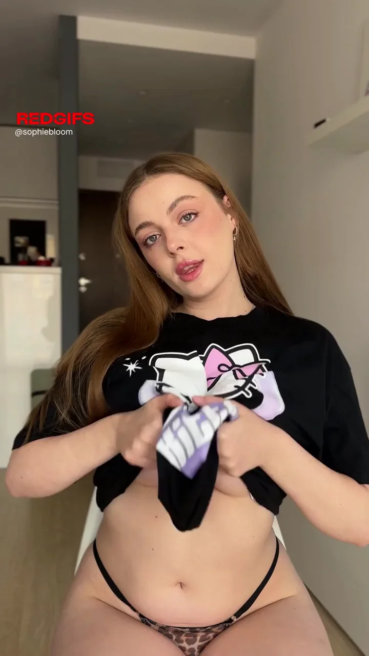 I can’t help but show you my boobs, hope that’s fine [reveal]