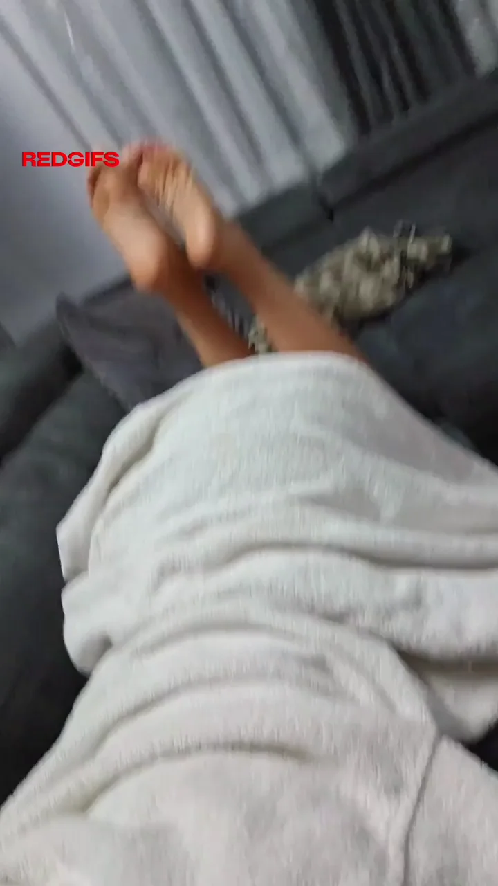 Just chilling on the sofa, and the ass needs air
