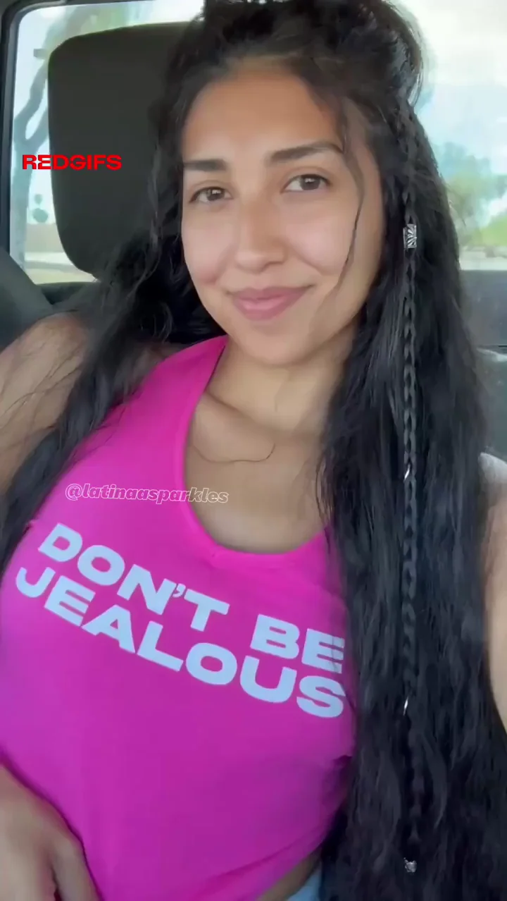 Don’t be jealous of my cute titties;)