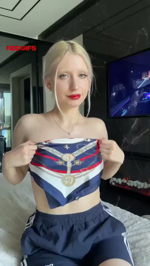 I'm just doing my job and showing my soft tits